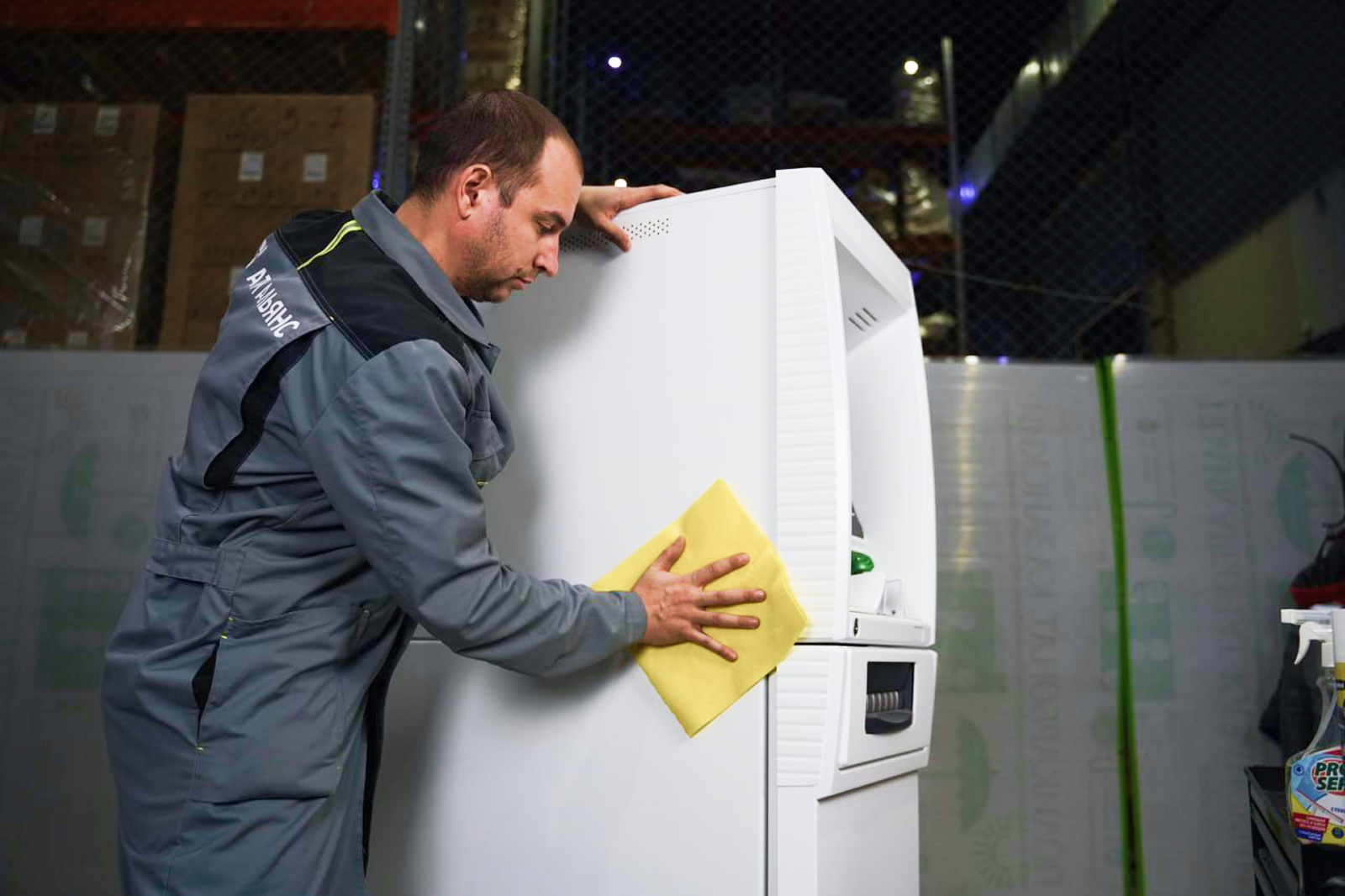 Клининг банкоматов