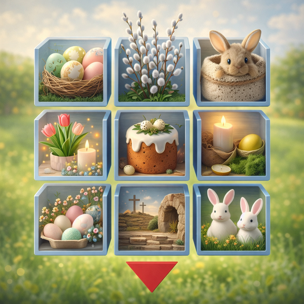 Поздравляем вас со светлым праздником Пасхи! 